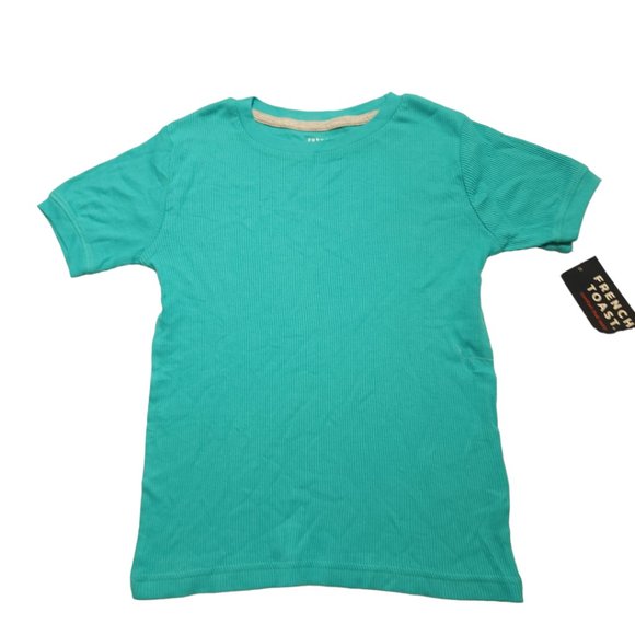 French Toast Boys‎ Rib Tee Turquoise Size 4 - Picture 1 of 3